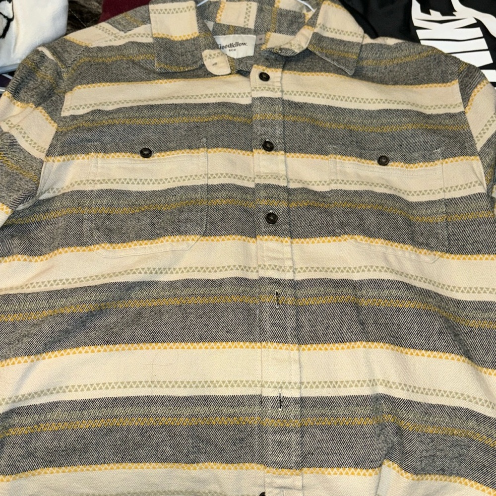 Good fellow button up!